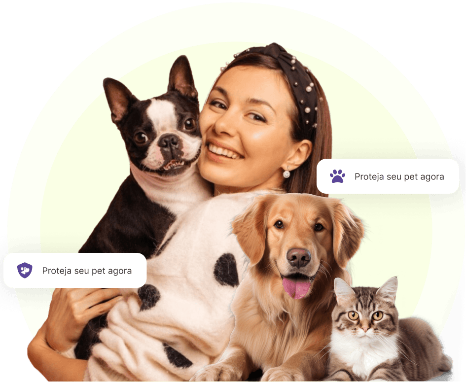 Cachorro feliz com plano de saúde Au!Happy